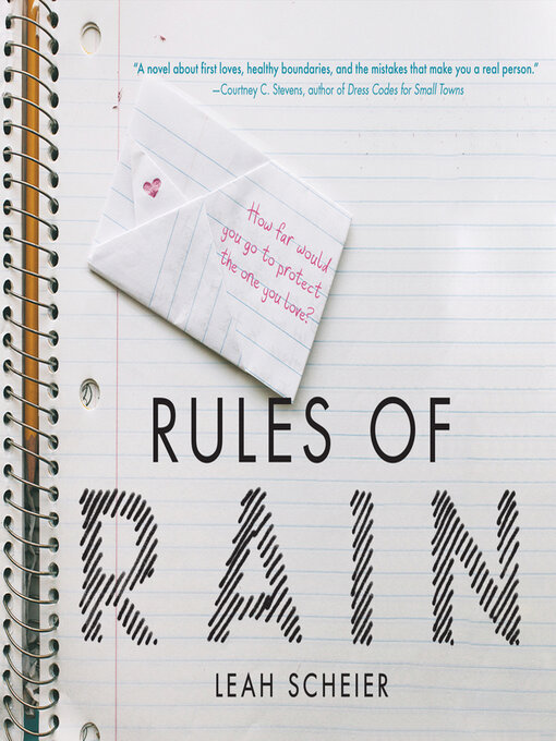 Title details for Rules of Rain by Leah Scheier - Wait list